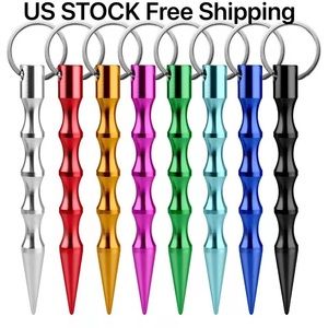 self defense keychain key rings accessories Aluminum self defense keychain stick